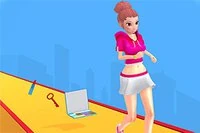 Makeover Run är ett roligt parkourspel