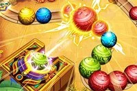 Marble Dash är ett kulspel i Zuma-stil