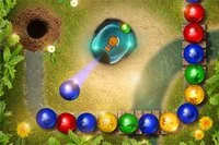 Marbles Garden är ett match-3 kulskjutarpussel