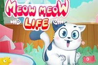 Du tröttnar aldrig på att titta på den söta katten i Meow Meow Life