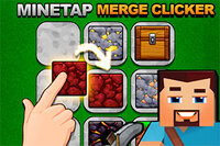 MineTap is an idle clicker with merge mechanics and crafting