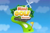 Glädjefyllt minigolfspel