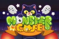 Detta monster älskar Halloween och han är klädd för bus eller godis
