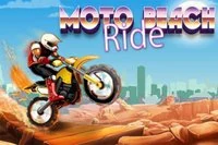 Moto Beach Ride är ett fantastiskt körspel i HTML5
