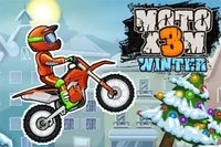 Vinterpecial av det fantastiska cykelstuntspelet Moto X3M 4: Winter