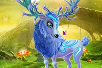 Ta hand om ett sagohjort i detta magiska makeover-spel!