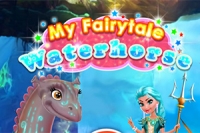 Ta hand om en sagolik vattenhäst i detta magiska makeover-spel!