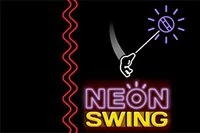 Svinga så snabbt du kan i Neon Swing!