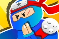 Använd din ninjas krafter för att rädda tjejerna och besegra skurkarna!