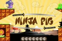 Hjälp Ninja Pig rädda världen från en utomjordinginvasion!