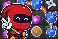 Ninja Spell Match är ett snabbt match-3-pussel med ninja-action