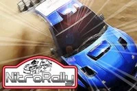 Nitro Rally är ett roligt, klassiskt 2D-arkad-racingspel liknande 80-talets
