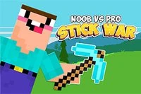 Noob vs Pro: Stick War är ett 2D-strategispel med noobs