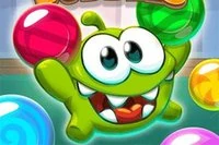 Om Nom: Bubbles är ett 60-sekunders bubble shooter-spel med den ikoniska Om Nom