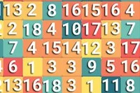 Intressant spel koppla numret