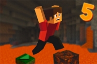 Parkour Block med Speedrun och Hardcore-läge