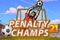 Fint fotbollsstraffspel med olika lag