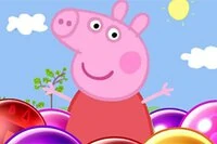 Redo för att poppa Peppa Pig Bubblor och klara nivå efter nivå i Peppa Pig