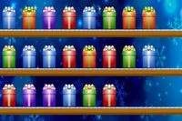 I blockrader-spelet Pick and Drop Match sorterar du gåvor efter färg