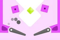 En boll för att samla flest poäng i detta roliga flipperspel