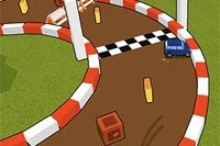 Ta kontroll och bränn däck i detta utmanande racingspel!