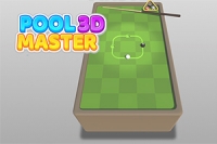 Ta din biljardkö och lös roliga pussel i Pool Master 3D för poäng