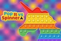 Hur mycket av brädet kan du rensa i Pop It vs. Spinner?