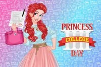 Denna prinsessa förbereder sig för en ny hektisk dag på campus