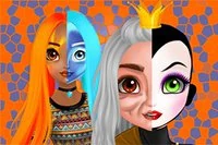 Tre fantastiska prinsessor vill överraska sina vänner på Halloween i detta