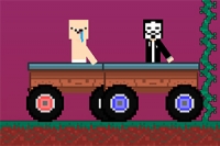 Pro Obunga vs Noob och Hacker är ett galet 2D-spel för två spelare