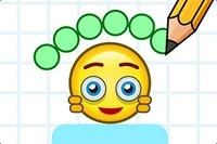 Titta på dessa leende emojis, de hotas av elaka bollar som är redo att
