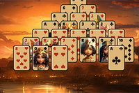 Pyramid Solitaire i forntida Egypten