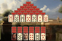 Spela Pyramid Solitaire i antikens Rom