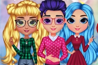 Välkommen till spelet Rainbow Girls Christmas Party
