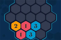 Slå ihop siffror och nå 7