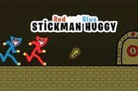 Redo för äventyret med de söta bröderna, blå och röd stickman?