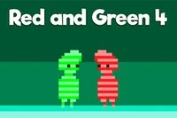 Röd och Grön 4 är ett spel för två spelare