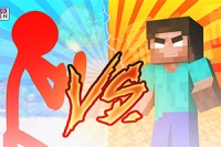 Stickman vs Monster School - det perfekta spelet för älskare av Red And Blue