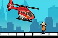 Vill du rädda människor medan du flyger en helikopter