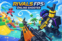 Snabba online-strider i det blockiga skjutspelet Rivals FPS