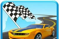 Kör din sportbil på motorvägen och undvik andra bilar