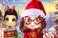 Roblox Jul Dress Up är ett roligt klädspel med jultema och fem spännande