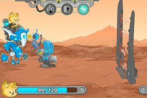 Led robotar i episka strider
