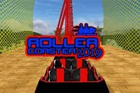 3D simulator där du kör på slingriga spår