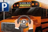 School Bus 3D Parking är ett klassiskt bussparkeringsspel med tio nivåer.