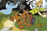 Hjälp Scooby och Shaggy att fly från ett slott fyllt med spöken!