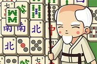 Traditionellt Mahjongg Solitaire-spel