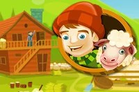 Ben arbetar på en fårfarm
