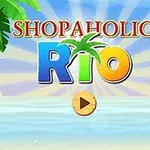 Färgglad papegoja sitter på en gren med strandtema och play-knapp i förgrunden