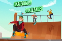 Skateboard Challenges är ett dynamiskt spel som testar spelares färdigheter